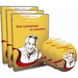 Pack 3 DVD Oser communiquer en conscience avec Jacques Salomé