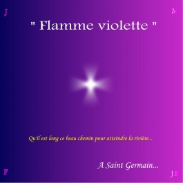 CD Flamme Violette, de Michel Garnier