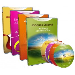 Pack 4 DVD Editions en Conscience, Jacques Salomé, Frank Hatem, Oser communiquer, Etre femme, Accéder à sa liberté d'être...